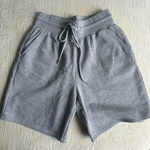 ALO Yoga Light Gray Athletic Shorts